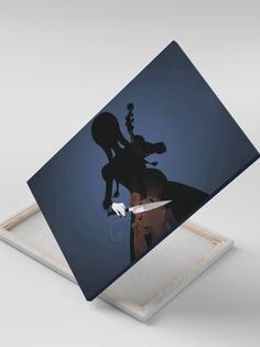 Картина на холсте СувенирShop Wednesday, Уэнсдэй, Венсдей 30x40