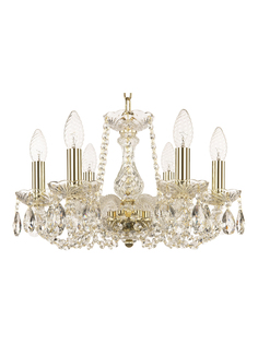 Люстра подвесная хрустальная 119/6/141 G Bohemia Ivele Crystal