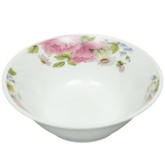 Салатник керамика круглый 12.5 см Шиповник с5-5600 No Brand