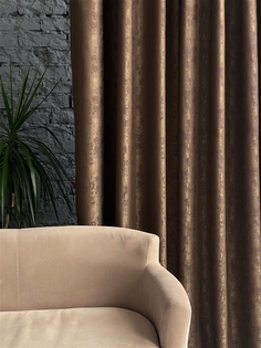 Шторы About Home Мрамор 300x260 Brown 2 шт.