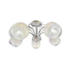 Люстра потолочная LVK 32332/5 White with gold 5xЕ27x60Вт