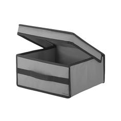 Коробка для хранения с крышкой Paxwell Ордер Про 3015, серая