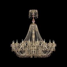 Хрустальная люстра 1403/20/530/XL-160 G M801 Bohemia Ivele Crystal