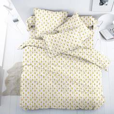 Простынь Ивановотекстиль 1.5 сп. 150х215 см перкаль Маленькие совята