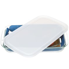 Форма для запекания 24.6х40.2х5.2 см 2.9 л прямоугольная с крышкой Daniks HSAP30LP