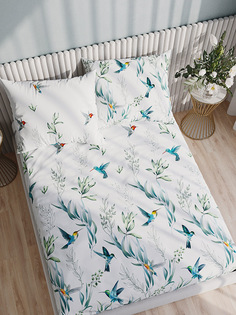 Простынь на резинке Сказка Колибри 180х200