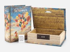 Шкатулка-книга с кодовым замком "Грезы" No Brand