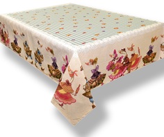 Скатерть гобеленовая прямоугольная «Весёлые гуси» 140х215 Студия Текстильного Дизайна