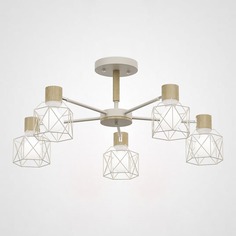 Потолочная люстра ImperiumLoft Corf B3 White 5 lamps