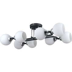 Люстра потолочная illumico IL0412-8CSQ-79 BK CR