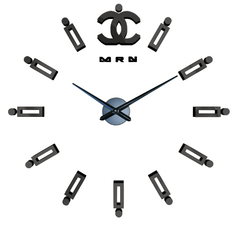 3D настенные часы MIRRON/80.9-Ч/80 см