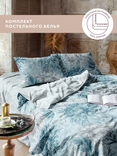 Комплект постельного белья Евро перкаль Mia Cara Венский вальс
