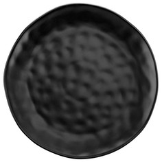 Тарелка для закуски 21х21х17 см Elan Gallery Консонанс черная матовая
