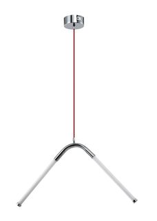 Люстра подвесная светодиодная Zortes Fau ZRS.57786.01, LED, 20 Вт, хром No Brand