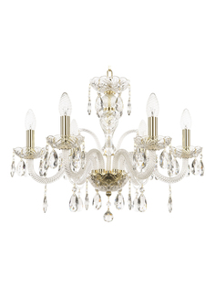 Люстра подвесная хрустальная 118/6/195 G Bohemia Ivele Crystal