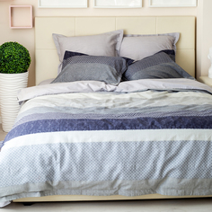 Комплект постельного белья BELLEHOME Сиэтл 200 ТС чесаный хлопок семейный