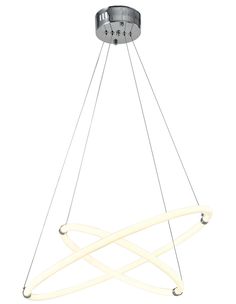 Люстра подвесная светодиодная Zortes Blasy ZRS.57793.96, LED, 96 Вт, хром No Brand