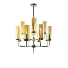 Люстра LVK 939/8+4 CR+AM D70H91 12xЕ14x60W