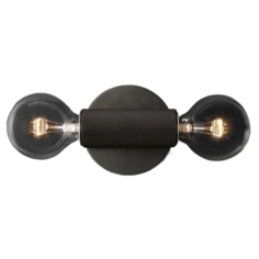Бра RH Utilitaire Inline Sconce Black от ImperiumLoft