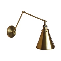 Бра Gloce Cone Shade Loft Industrial Metal Tall Gold от ImperiumLoft