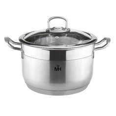 Кастрюля с крышкой MercuryHaus Turno 1,7 л 16*9,5 см