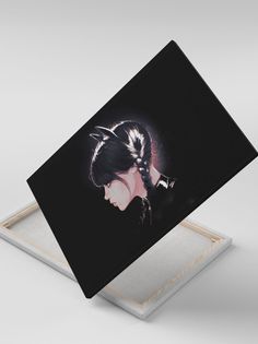 Картина на холсте СувенирShop Wednesday, Уэнсдэй, Венсдей 30x40