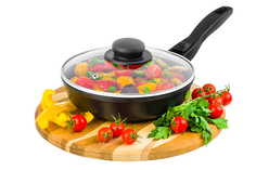 Сковорода универсальная Elan Gallery Гармония вкуса 20 см черный 120299