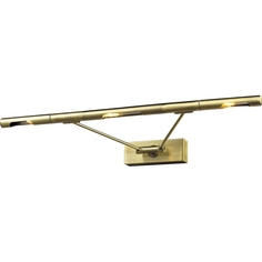 9953/3*20W antique brass Подсветка для картин N-LIGHT
