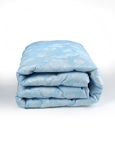 Одеяло Эколан Лебяжий пух 2-спальное 170х205 тик полиэфирное волокно плотность 450гр/м