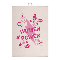 Полотенце Cleanelly Basic Women power кухонное 50x70 см хлопок