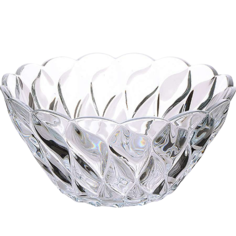 Салатник Hitt Crystal стеклянный 23,8 см