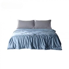 Одеяло 8H Clean Washable Mulberry Silk Air Conditioner Quilt CS Blue 300g