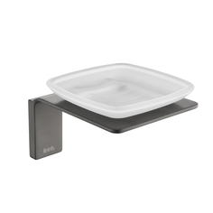 Мыльница IDDIS Slide матовое стекло, сплав металлов, графит SLIGMG0i42