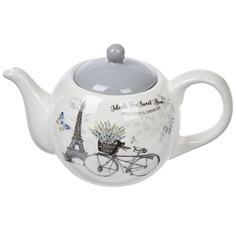 Чайник заварочный доломит 0.95 л Daniks Прованс серый