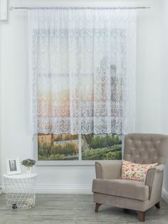 Тюль Amore Mio M3020 180x180 см белая