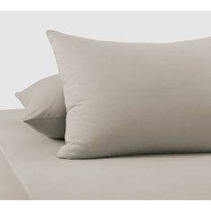 Наволочки 70х70 трикотажные (2шт) Какао (140 г/кв.м) Текс Дизайн