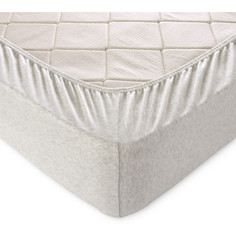 Простыня 140х200 на резинке трикотаж Comfort Life Имбирь Текс Дизайн