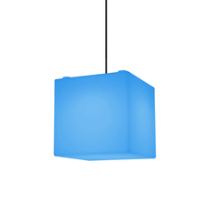 Подвесной светильник-куб Базз 30 см 220V RGB Glowstore