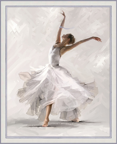 Картина для интерьера Графис Танец солнца 40х50 см GRAF 19122