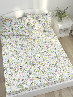 Простынь на резинке Сказка Полевые цветы 140х200 см