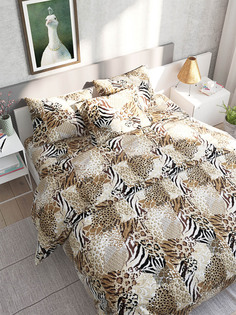 Простынь на резинке Сказка Сафари 180х200