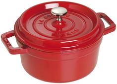 Кокот круглый чугунный 1,7л Staub La Cocotte красный 40509-814-0