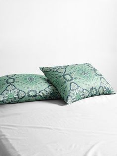 Наволочка Ночь Нежна "Каракум" (зелен.) осн. 7414-2 Бязь 120гр. 50х70 (1шт.)