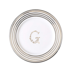 Блюдце Greengate G silver