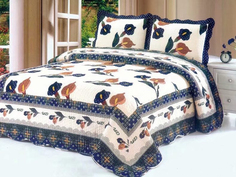 Покрывало "Tango Patchwork 333" с наволочками;арт: PW333-161; Размер: Евро