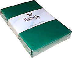 Пододеяльник Butterfly Premium Collection 200x210 см сатин на молнии горчично-зеленый