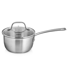 Ковш с крышкой Fuerte, нерж.сталь, d=16см, h=8,5 см, 1,6л Esprado