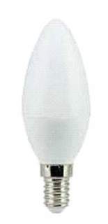 Лампа светодиодная ECOLA, E14, 7W, 4000K, "Свеча", арт. 496764 - (10 шт.) No Brand