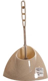 Комплект М-Пластика WC Блеск угловой Ершик + подставка в ассортименте Idea