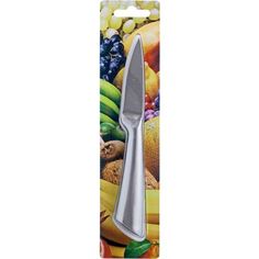 Нож для фруктов овощей из нержавеющей стали со стальной ручкой 8,9 см No Brand